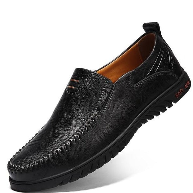 Mocassim de Couro Masculino